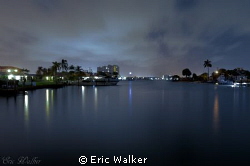 Bay in West Palm Beach FL. by Eric Walker 